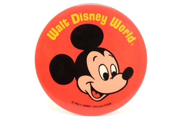 Walt Disney World/ウォルトディズニーワールド・Vintage Button Badge