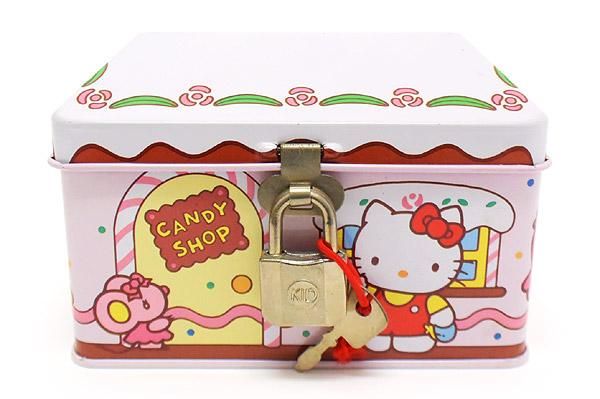 Sanrio サンリオ Sanrio Character Town サンリオキャラクタータウン コインバンク 貯金箱 缶ケース 鍵付き 19年 おもちゃ屋 Knot A Toy ノットアトイ Online Shop In 高円寺