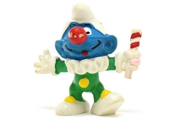 Smurfs スマーフ Pvc Figure フィギュア スマーフ Jester ジェスター 宮廷道化師 ピエロ 090 ダメージ大 おもちゃ屋 Knot A Toy ノットアトイ Online Shop In 高円寺