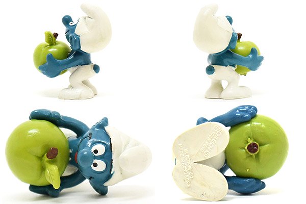 SMURFS/スマーフ・PVC Figure/フィギュア 「スマーフ・Green Apple