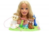 Amazon.com: Barbie Totally Hair Styling Doll Head & 20+