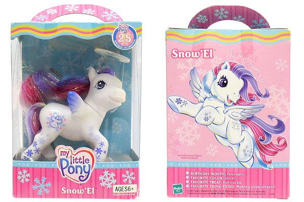 My Little Pony/マイリトルポニー G3・Snow'EL/スノウエル・25周年