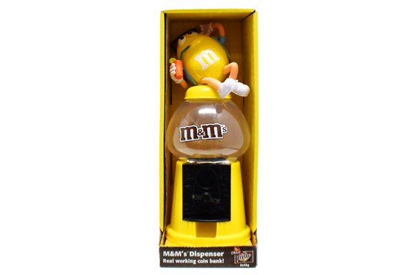 M&M'S/エム&エムズ・Candy Dispenser&Coin Bank/キャンディー