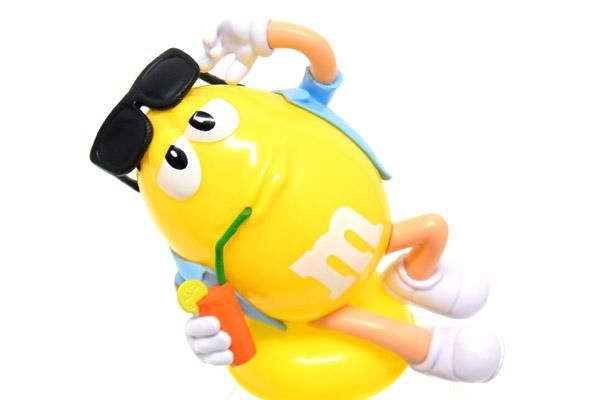 m&m's キャンディーディスペンサー くるみ割り人形 激レア　黄色　箱付き m&m's キャンディーディスペンサー くるみ割り人形 激レア 黄色