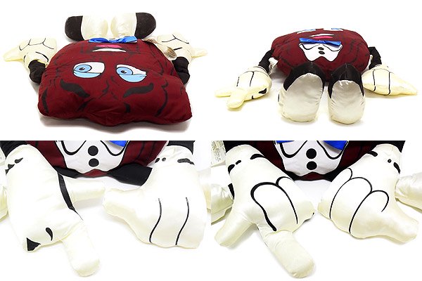 California Raisins/カリフォルニアレーズン・APPLAUSE/アプローズ・Pillow Doll/ピロードール(ぬいぐるみ/クッション)・72cm  - KNot a TOY/ノットアトイ