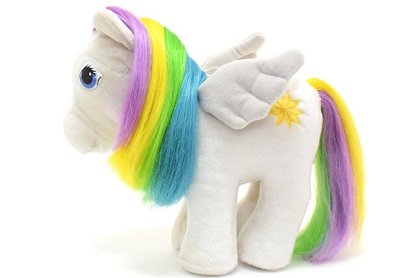 My Little Pony マイリトルポニー G1 Plush Ponies ぬいぐるみ Starshine スターシャイン ペガサス ホワイト おもちゃ屋 Knot A Toy ノットアトイ Online Shop In 高円寺