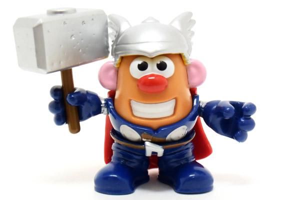 Playskool プレイスクール Hasbro ハズブロ Mr Potato Head ミスターポテトヘッド Marvel マーベル Thor マイティソー 7 8cm おもちゃ屋 Knot A Toy ノットアトイ Online Shop In 高円寺