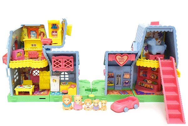 Furry Families/ファーリーファミリー・ライオンさんのファーリーファミリーハウス・Lion  House・1994年・PLAYMATES/TAKARA - KNot a TOY/ノットアトイ