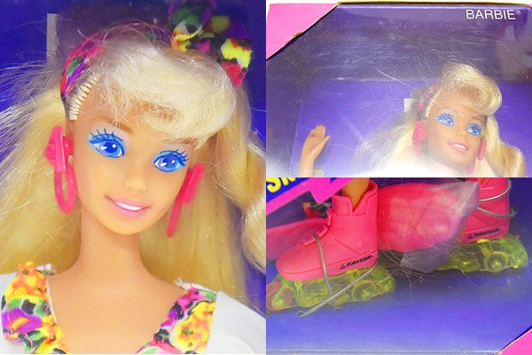 Barbie/バービー・Rollerblade Skates flicker'n flah!/ローラーブレード・光るシューズ・1991年 - KNot  a TOY/ノットアトイ