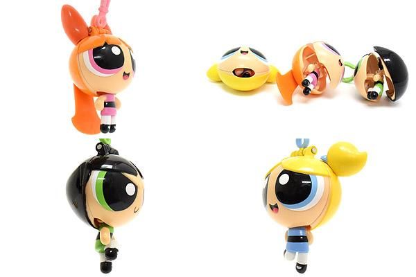 THE POWERPUFF GIRLS/パワーパフガールズ・変身キーチェーン