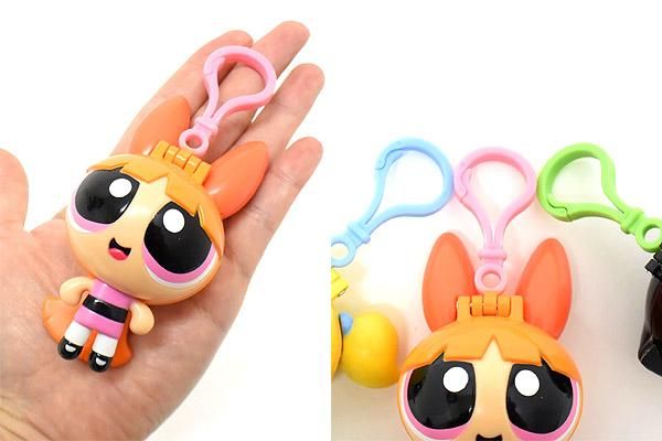 THE POWERPUFF GIRLS/パワーパフガールズ・変身キーチェーン
