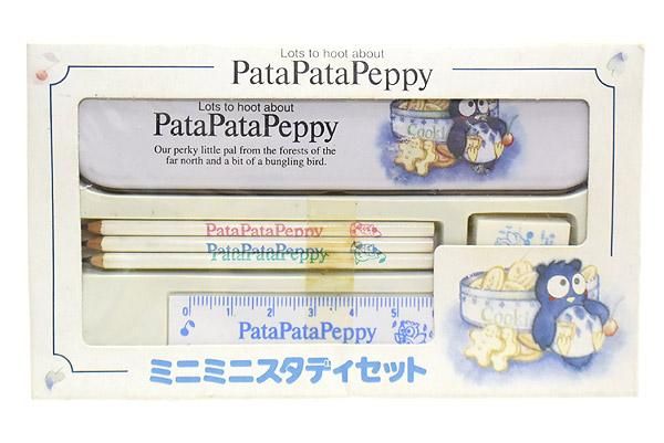 昭和レトロ ❤︎サンリオ PataPataPeppy❤︎文具&ティッシュセット レア サンリオレトロ ポケットティッシュ ピニームー けろっぴ
