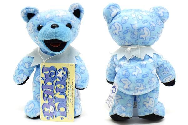 Grateful Dead Bear/グレイトフルデッドベア(ダンシングベア)・ぬいぐるみ 「Baby  Blue/ベイビーブルー・Edition/エディション7・1966年1月7日」 - KNot a TOY/ノットアトイ