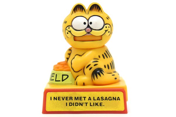 Garfield/ガーフィールド・Message&Push Action Toy/メッセージ＆プッ