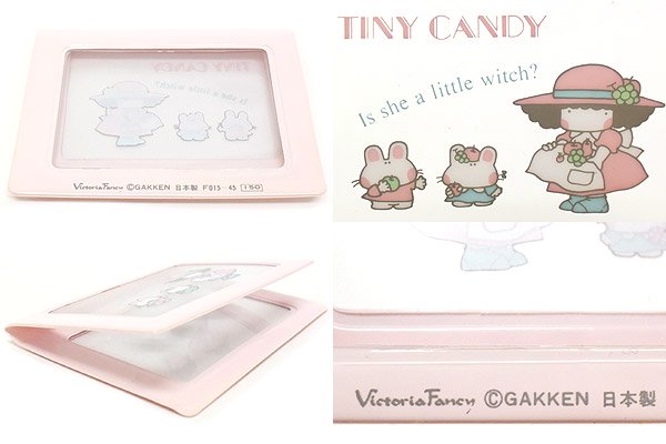 TINY CANDY/タイニーキャンディ・Victoria Fancy/ビクトリアファンシー・Pass Case/パスケース/カードケース・ピンク・ GAKKEN/学研 - KNot a TOY/ノットアトイ