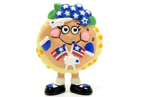 人気デザイナー I HOP/アイホップ・IHOP PANCAKE KID/キッズクラブ・PVC ぬいぐるみ