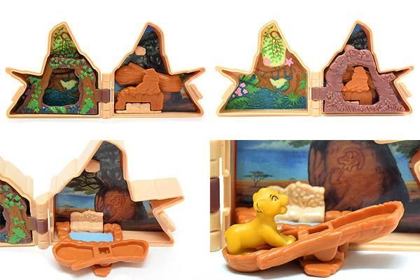 Disney/ディズニー・MATTEL/マテル 「THE LION KING/ライオンキング・MINI PRIDE ROCK PLAY SET/ミニ プライドロックプレイセット」 欠品有 - KNot a TOY/ノットアトイ