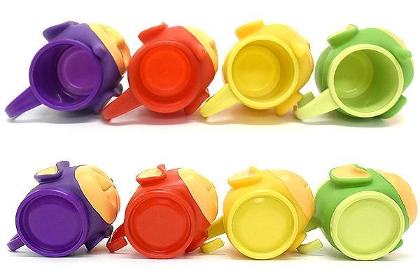 Teletubbies/テレタビーズ風・フェイス型マグカップ4点セット Teletubbies/テレタビーズ風・フェイス型マグカップ4点セット