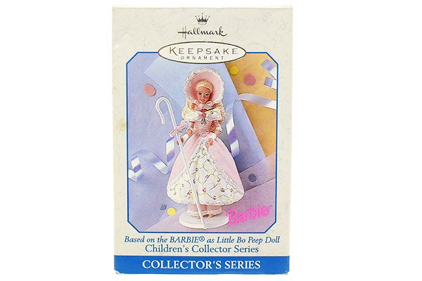 Barbie/バービー・KEEPSAKE ORNAMENT/キープセイクスオーナメント・Little Bo Peep Doll/リトルボーピープ・ 1998年・Hallmark/ホールマーク - KNot a TOY/ノットアトイ