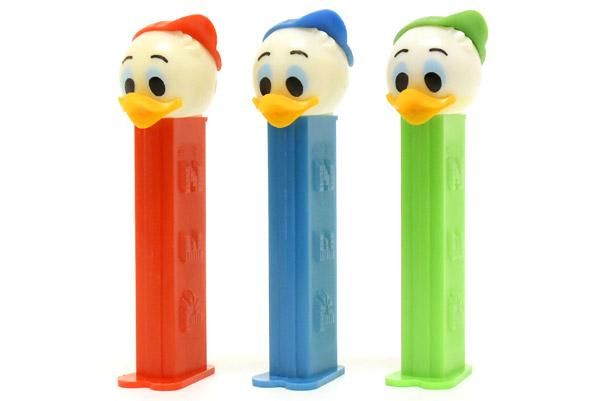 Pez ペッツ Candy Dispenser キャンディーディスペンサー Disney ディズニー Huey Dewey Louie ヒューイ デューイ ルーイ 3本セット おもちゃ屋 Knot A Toy ノットアトイ Online Shop In 高円寺