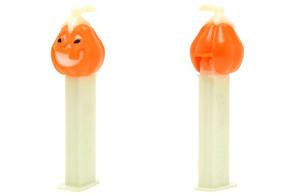 PEZ/ペッツ・Candy Dispenser/キャンディーディスペンサー 「Halloween/ハロウィン・Pumpkin/パンプキン(かぼちゃ/ジャック・オー・ランタン)・Glowグロウ/蓄光」  - KNot a TOY/ノットアトイ