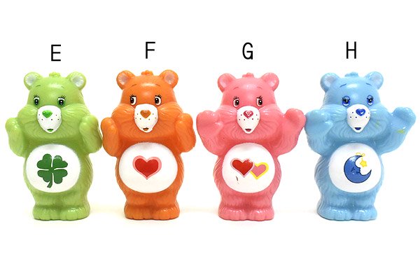 Care Bears/ケアベア・Figure/フィギュア(立ち)・約6.5cm【E・F・G・H