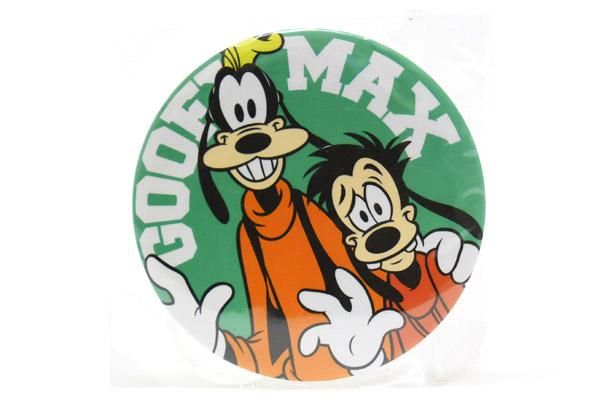 Disney Store ディズニーストア Button Badge 缶バッジ Goofy Max グーフィー マックス Green グリーン 緑 未開封 おもちゃ屋 Knot A Toy ノットアトイ Online Shop In 高円寺