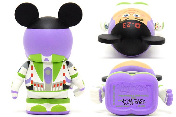 Vinylmation/バイナルメーション・D23 Expo Japan/エキスポジャパン 2013「TOY STORY/トイストーリー・Buzz  Lightyear/バズライトイヤー」3”・本体のみ - KNot a TOY/ノットアトイ