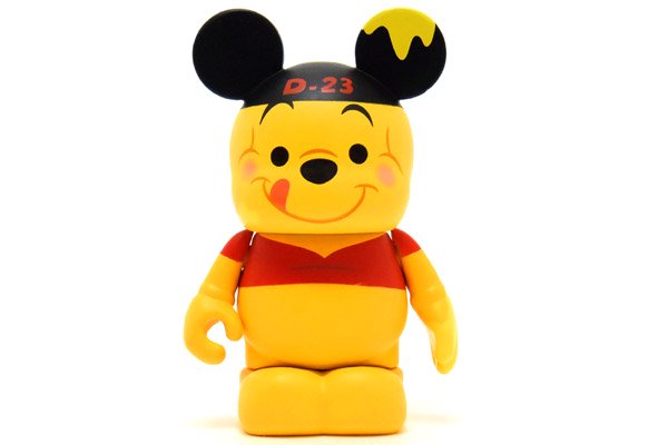 Vinylmation/バイナルメーション・D23 Expo Japan/エキスポジャパン 2013 「Winnie the  Pooh/ウィニーザプー/くまのプーさん」 3”・本体のみ - KNot a TOY/ノットアトイ