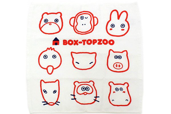 Sanrio/サンリオ・Fancy Friends/ファンシーフレンズ・BOX-TOPZOO/ボックストップズー・Hand Towel/ハンドタオル  - KNot a TOY/ノットアトイ