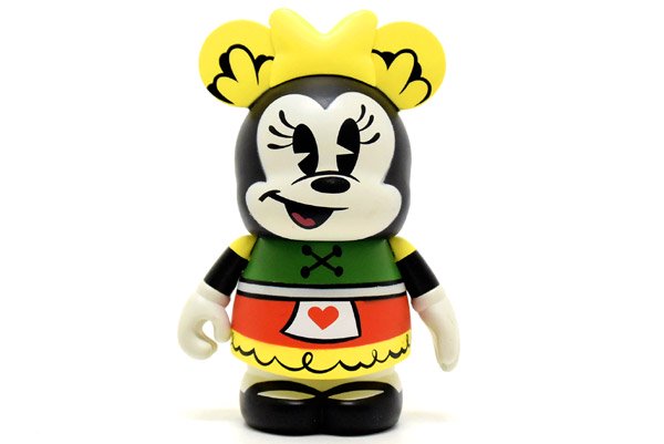 Vinylmation/バイナルメーション・Mickey Mouse Cartoon Series/ミッキー カートゥーンシリーズ「Minnie・Yodelberg/ミニー・ヨーデルバーグ」3”背キズ有 - KNot a TOY/ノットアトイ