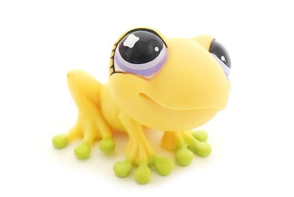 Littlest Pet Shop リトレストペットショップ リトルペットショップ Frog フロッグ カエル イエロー フィギュア 人形 おもちゃ屋 Knot A Toy ノットアトイ Online Shop In 高円寺