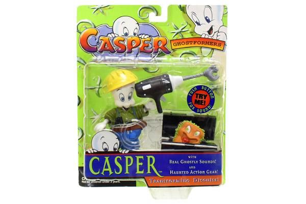 Casper キャスパー Trendmasters トレンドマスター アクションフィギュア キャスパーシリーズ ゴーストファーマーズ サウンドギミック付き Repairman リペアマンキャスパー おもちゃ屋 Knot A Toy ノットアトイ Online Shop In 高円寺