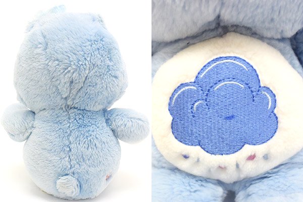 Care Bears/ケアベア・ぬいぐるみ・Grumpy Bear/グランピーベア・13inch/座った状態で24cm・2002年 - KNot a  TOY/ノットアトイ