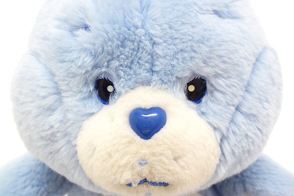 Care Bears/ケアベア・ぬいぐるみ・Grumpy Bear/グランピーベア・13inch/座った状態で24cm・2002年 - KNot a  TOY/ノットアトイ