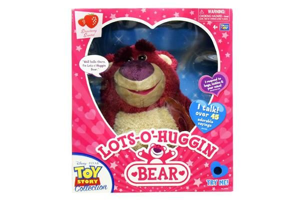 TOY STORY COLLECTION/トイストーリーコレクション ・THINKWAY/シンクウェイ・トーキングぬいぐるみ「LOTS-O'-HUGGIN'BEAR/ロッツォハグベア」英語版・証明書付き - KNot a  TOY/ノットアトイ