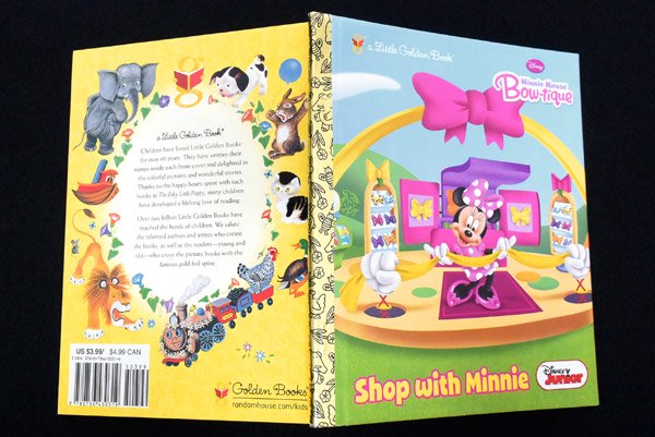 a Little Golden Book/ゴールデンブック・洋書絵本「Disney Minnie