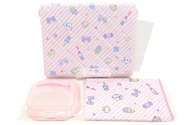 Freshpunch/フレッシュパンチ・Case & Comb ＆ Mirror & Handkerchief
