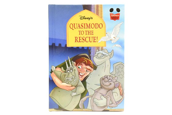 Disney ディズニー The Hunchback Of Notre Dame ノートルダムの鐘 洋書 絵本 Quasimodo To The Rescue カジモド トゥ ザ レスキュー おもちゃ屋 Knot A Toy ノットアトイ Online Shop In 高円寺