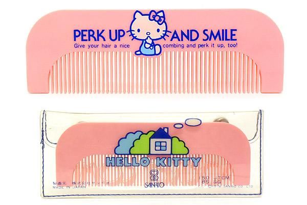 Hello Kitty/ハローキティ・Comb/コーム/クシ・ピンク・1976年