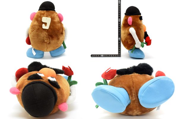 Mr.Potato Head/ミスターポテトヘッド・Hasbro/ハズブロ・ぬいぐるみ 「Heart＆Rose/ハートとバラ」 1999年・28cm  - KNot a TOY/ノットアトイ