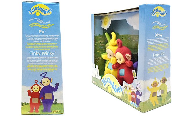 Teletubbies/テレタビーズ・ぬいぐるみ4体セット・箱入り・(アンテナ