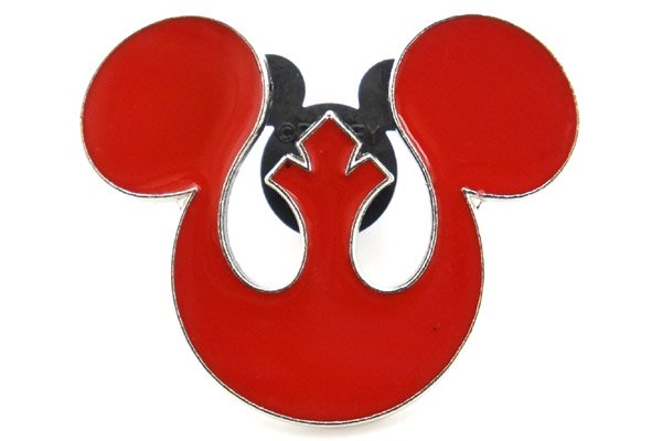 Disneyparks Star Wars Emblem Pin Badge ディズニーパークスターウォーズエンブレムピンバッジ レベルアライアンスミッキーアイコン 反乱同盟軍ミッキー柄 おもちゃ屋 Knot A Toy ノットアトイ Online Shop In 高円寺