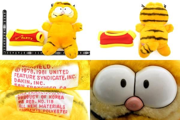 Garfield/ガーフィールド・DAKIN/デーキン・Plush/ぬいぐるみ