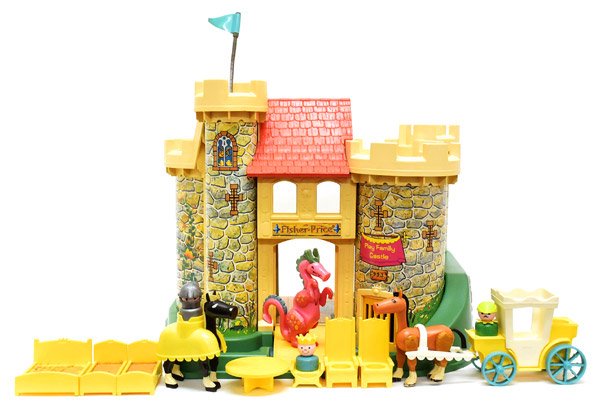 fisher price play family castle 1974