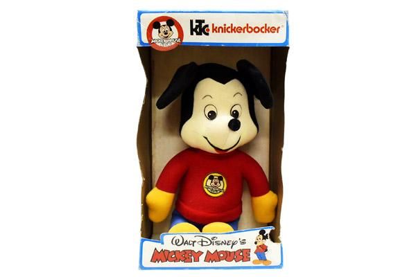 Walt Disney's・MICKEY MOUSE CLUB/ウォルトディズニーミッキーマウスクラブ・Knickerbocker/ニッカボッカ「Mickey  Mouse/ミッキーマウス」箱有、変色有 - KNot a TOY/ノットアトイ