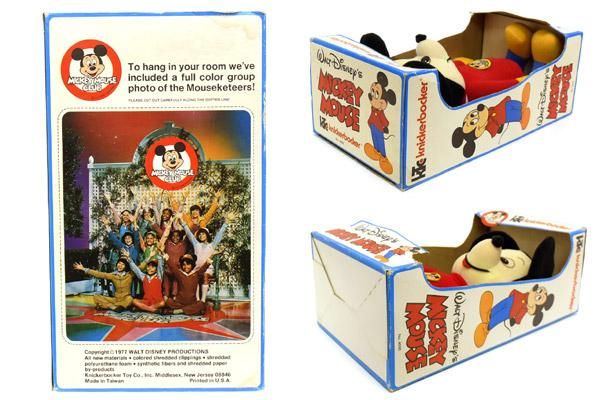 Walt Disney's・MICKEY MOUSE CLUB/ウォルトディズニーミッキーマウスクラブ・Knickerbocker/ニッカボッカ「Mickey  Mouse/ミッキーマウス」箱有、変色有 - KNot a TOY/ノットアトイ