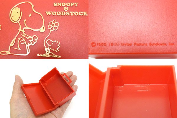 PEANUTS/ピーナッツ・SNOOPY/スヌーピー・トランク型プラスチック