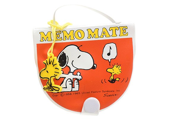 PEANUTS/ピーナッツ・SNOOPY MEMO MATE/スヌーピーメモメイト・レッド