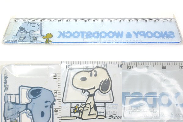 PEANUTS/ピーナッツ・SNOOPY RULER/スヌーピールーラー・定規